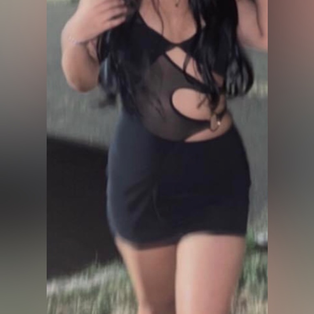 Cute open dress
